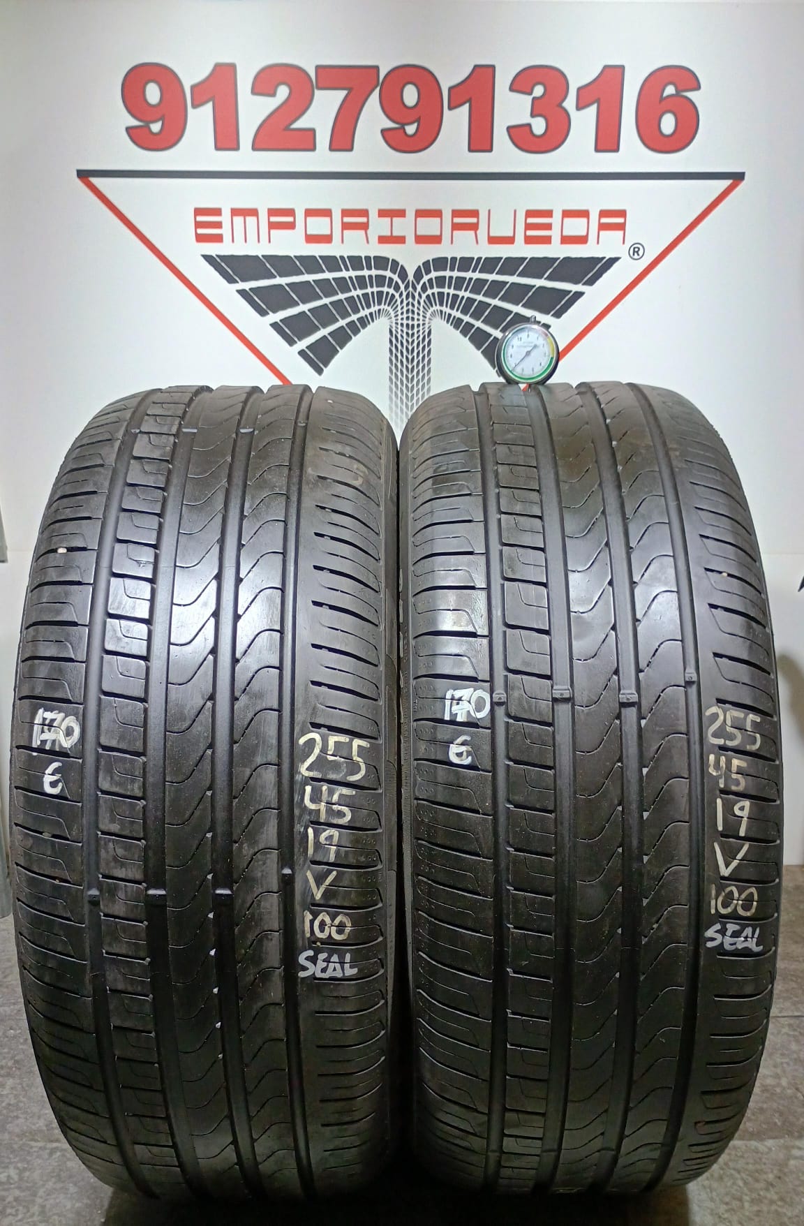 PIRELLI SCORPION VERDE USADO  255/45 R19 100 V